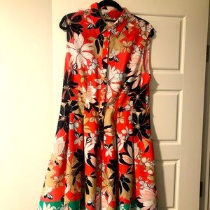 Tommy Hilfiger floral shirtdress